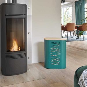 Comment stocker le combustible bois ? Avec une réserve à granulés bois - Dixneuf