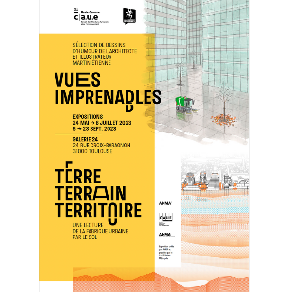 Galerie 24, nouveau lieu d'exposition avec Terre Terrain Territoire et Vues imprenables