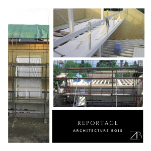 maison suisse en chantier