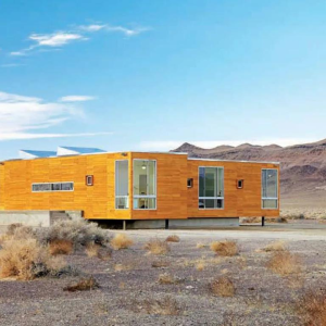 La maison des sables dans le désert du Nevada
