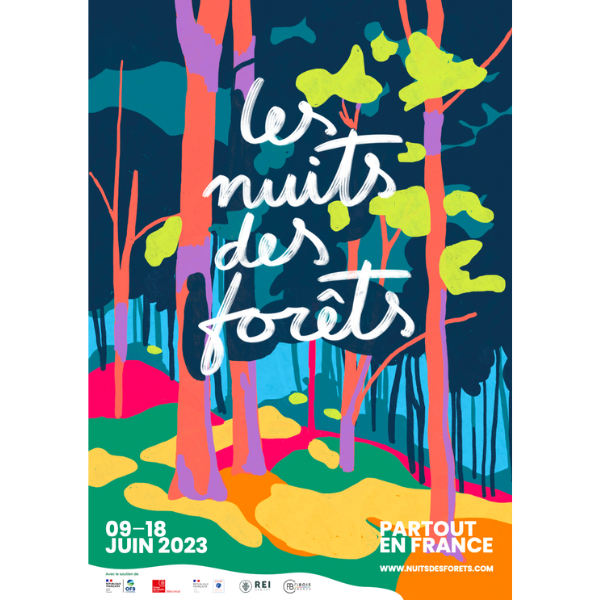 Les nuits des forets 9 au 18 juin affiche