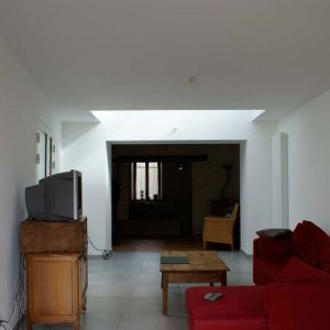 intérieur maison extension double