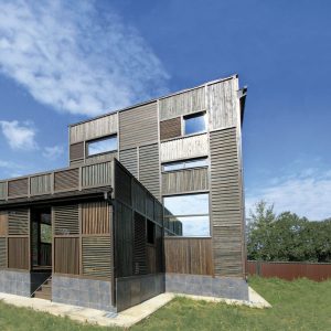 Extérieur maison en ossature bois en Russie