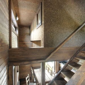Intérieur maison en ossature bois en Russie 2