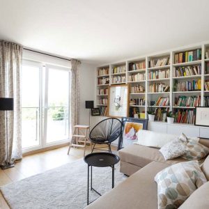 bibliotheque maison de reves design en bois