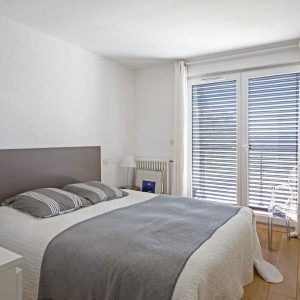 chambre maison bois design