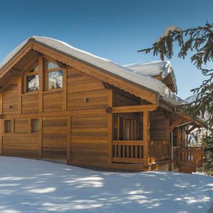 extérieur chalet de montagne