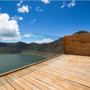 Plateforme avec vue magnifique