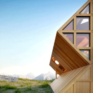 Maison bois moderne
