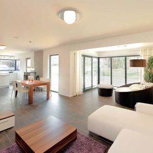 interieur maison bois moderne et ecologique