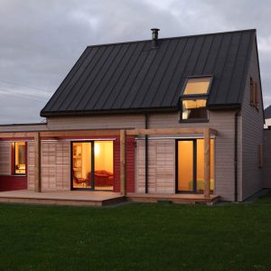 Maison bois développement durable écologie economie bardage construction