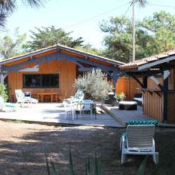 Maison bois familiale à Arcachon