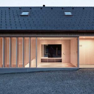 maison bois familiale en Autriche