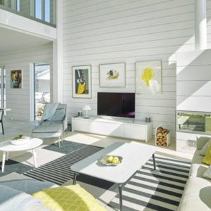 Reportage maison bois - la perle du lac- abd108 - architecture bois - Photo : Polar Life Haus/Janne Kantee