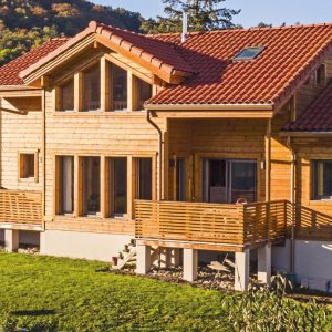 Maison bois chalet architecture bois