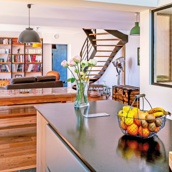 Intérieur du trio passif salon 