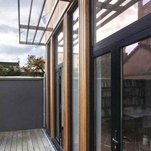 aménagement intérieur d'une maison bois classique