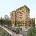 Le programme de logements Iksso porté par Bouygues Immobilier à Bordeaux bénéficiera de façade à ossature bois innovante - Perspective © CoBe