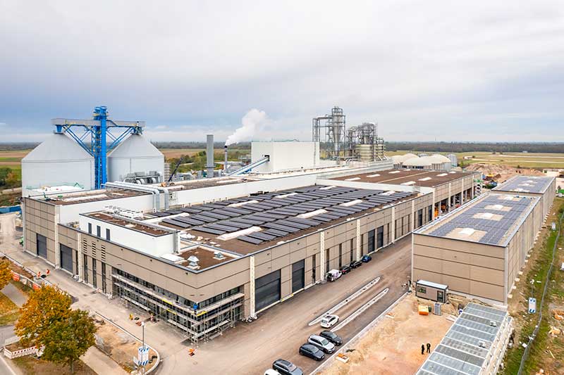 nouvelle usine Gutex isolation fibre de bois