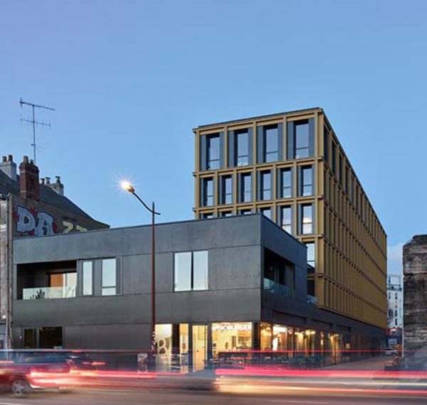 logements - Nantes - île de Nantes - bâtiment bois - Atelier Maxime Schmitt Architecte - Stephane Chalmeau