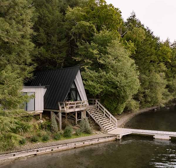 maison bois - Canada - Matière Première Architecture - Ian Balmorel - quai