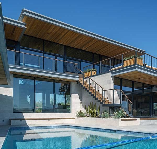 Arroyo Oak House - Californie - États-Unis - ANX Architects - Brian Thomas Jones - maison bois - piscine en plein air
