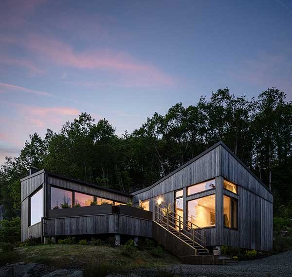 maison bois - Grønsfjorden - Norvège - Kebony - Kristian Alvéo
