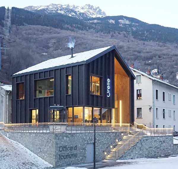office du tourisme - Orelle - Lignatec - CAAZ Architectes