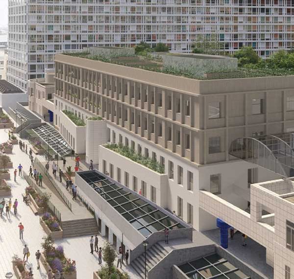 bâtiment bois - Montparnasse - Paris - jardin Atlantique - ateliergeorges - oasis