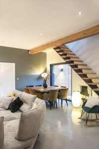 maison bois - Normandie - Maisons booa- Franck Paubel - salle de séjour