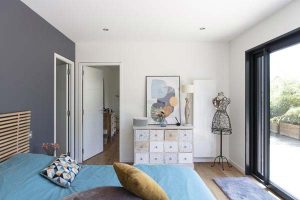 maison bois - Normandie - Maisons booa- Franck Paubel - chambre à coucher