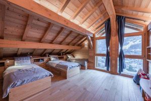 chalet bois - Serre Chevalier - Chalets Lombard Vasina - Jonathann  Dupieux - chambre d'enfants
