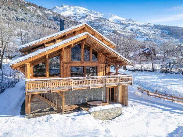chalet bois - France - Chalets Lombard Vasina - Jonathann Dupieuxx - Alpes Photographies