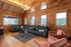chalet bois - Décobois - Vosges - salle de séjour