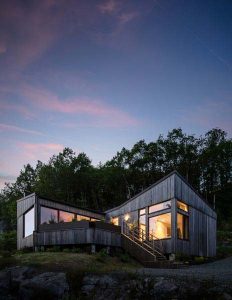 maison bois - Grønsfjorden - Norvège - Kebony - Kristian Alvéo