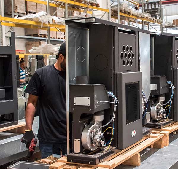 fabrication de poêle à granulés Italia 2