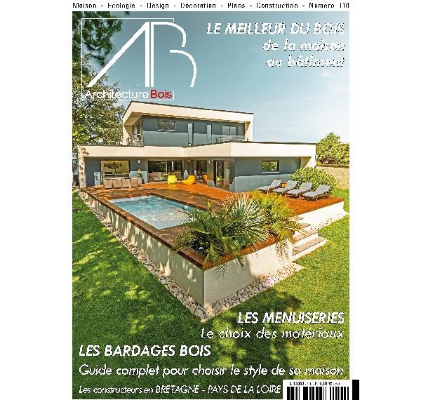 Architecture bois n°110 Bardages Bois – Les Menuiseries