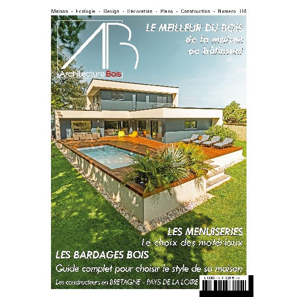 Architecture bois n°110 Bardages Bois – Les Menuiseries