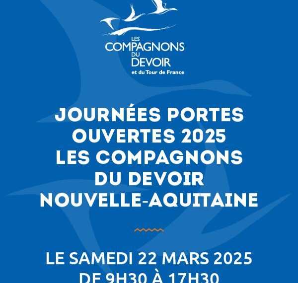 Journées portes ouvertes 2025 : découvrez les formations des Compagnons du Devoir
