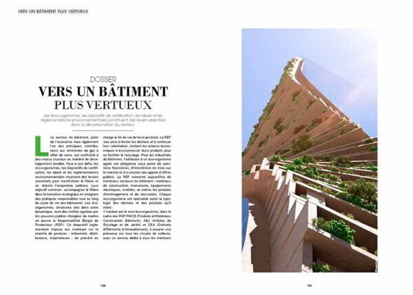 Architecture Bois n°127 - Façades bois Eco-organisme-REP