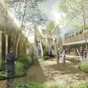 manufacture-bois-paille-Caserne SDMIS de Villeurbanne