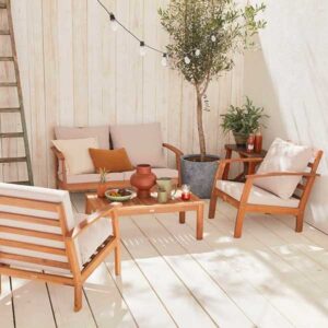 salon de jardin en bois
